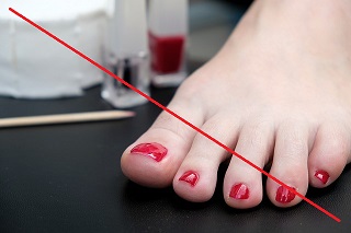 при диабете нельзя красит ногти на ногах